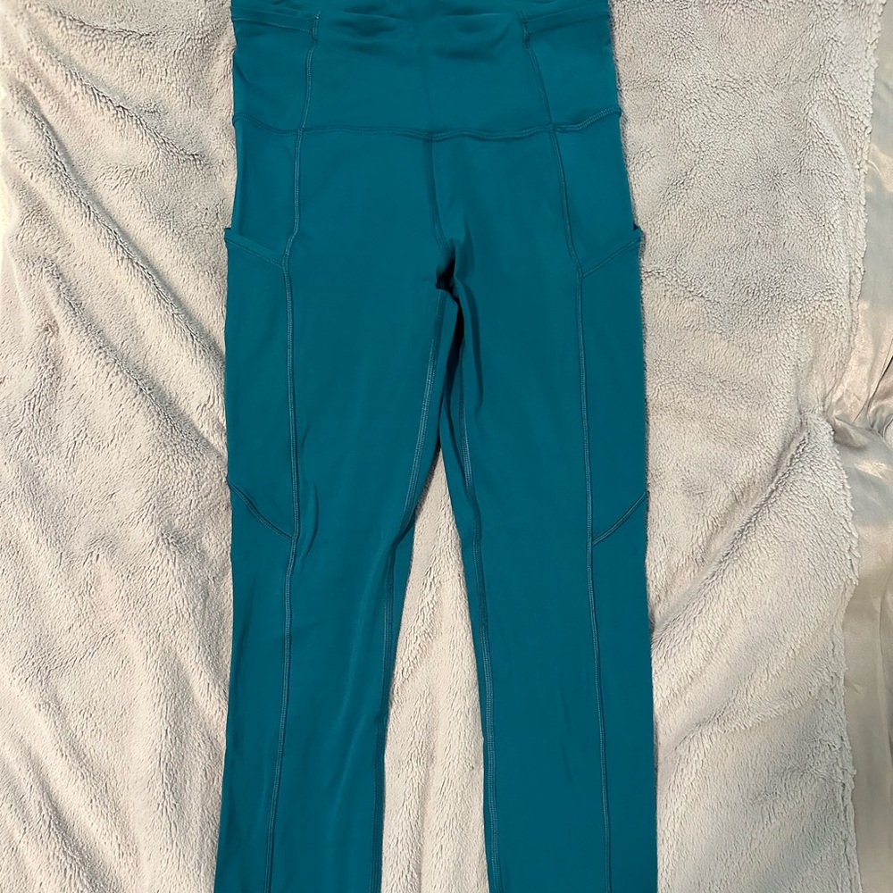 Lululemon fast and free high rise tight with pockets
